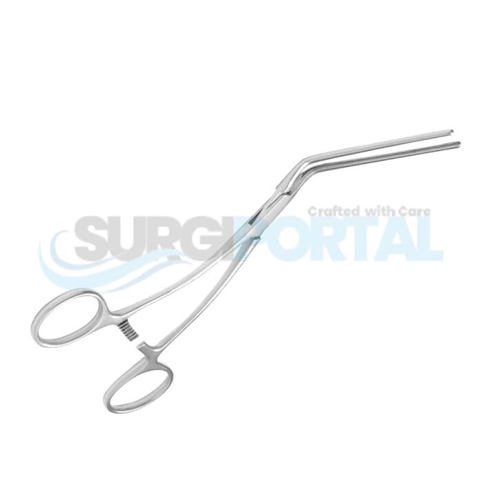 DeBakey Peripheral Clamp Angled Effective Jaw 183mm Surgical Clamp - Image 1