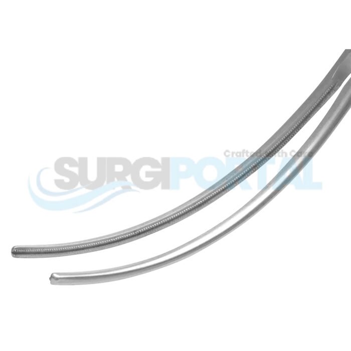 DeBakey S-Shape Peripheral Clamp 200mm Thoracic Surgical Clamp - Image 1