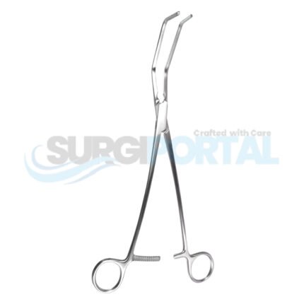 11″ DeBakey Tangential Occlusion Clamp – 7.5cm Long, 1.7cm Deep