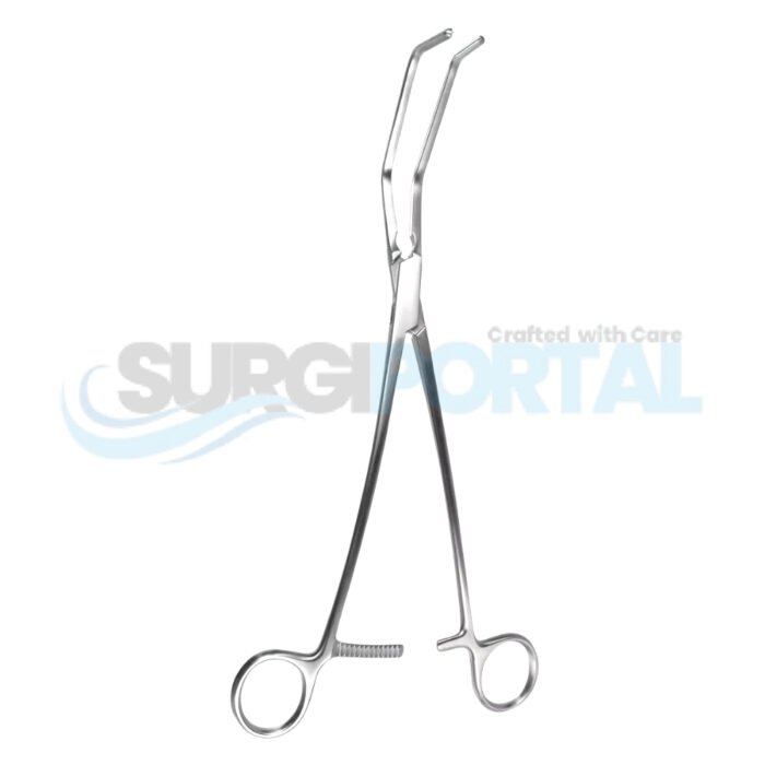 11″ DeBakey Tangential Occlusion Clamp – 7.5cm Long, 1.7cm Deep - Image 1