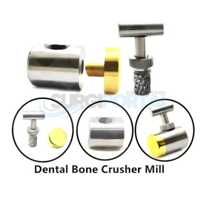 Dental Bone Crusher Mill Grinder Implant Bone Graft Implant Augmentation Tools