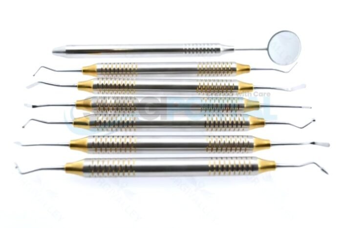Dental Composite Filling Instruments Kit Set Of 7 Pieces Restorative - Image 1