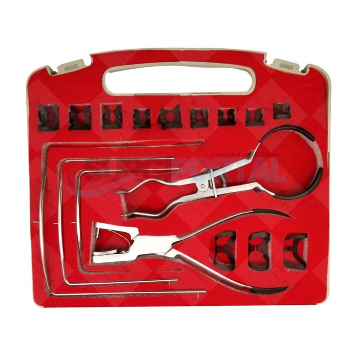 Dental Dentist Basic Rubber Dam Kit Dental Surgical Instruments Set Teeth Care - Image 1