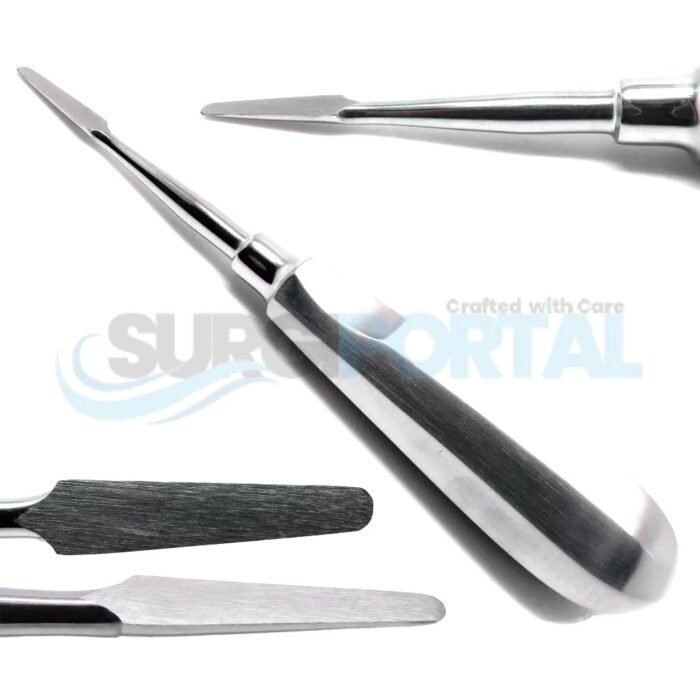 Dental Extraction Cogswell Root Elevators Straight 6.5 Stainless Steel Surgical Instruments - Image 1