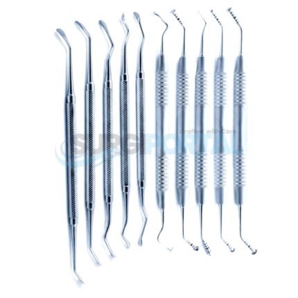 Dental Implant Sinus Lift Elevators Set – Advanced Sinus Mushroom Bone Graft Kit CE