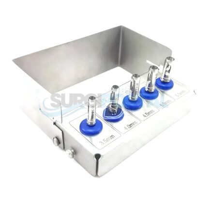 Dental Implant Tissue Punch Kit of 5 Pieces Surgical Tools Kit
