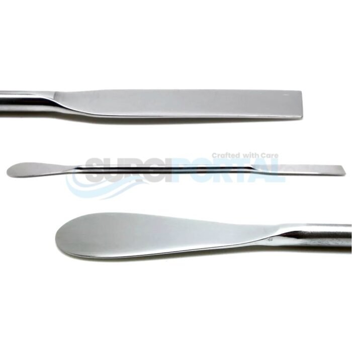 Dental Lab Spoon Spatula Double Ended 18cm Medical General Mixing Stainless Steel - Image 1