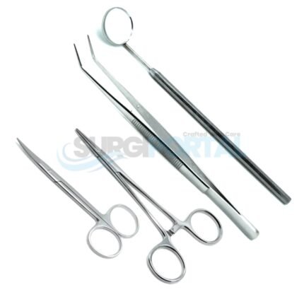 Dental Suture Removal Tray Setup Stainless Steel Premium Instruments Set Of 4