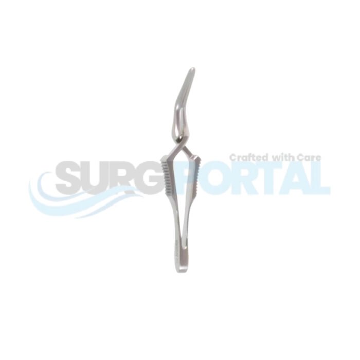 Diethrich Micro Coronary Bulldog Clamp – 8mm Angled Jaw - Image 1