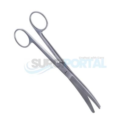 Doyen Abdominal Scissors Blunted Tips Straight 17.8cm General Surgery Instruments