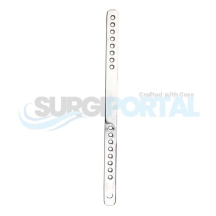 Draffin Magauran Bipod Plate – 480mm Stainless Steel ENT Support System