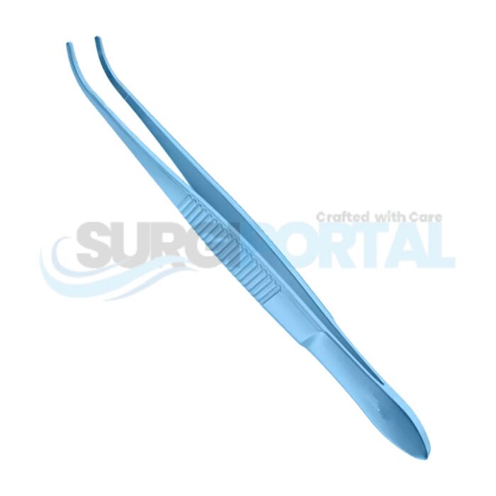 Dressing Forceps Straight /Curved With Serrations - Image 1