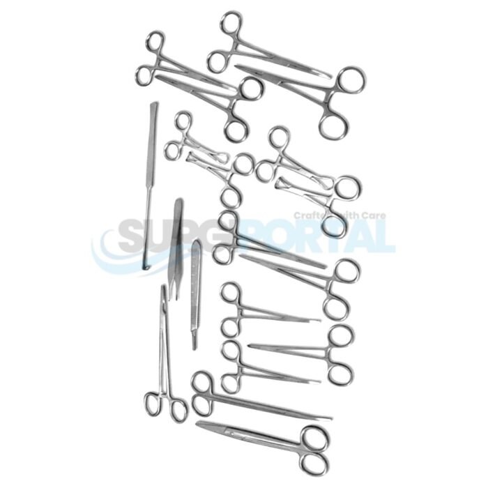 Economy General Surgery Pack Veterinary Instrument Set - Image 1