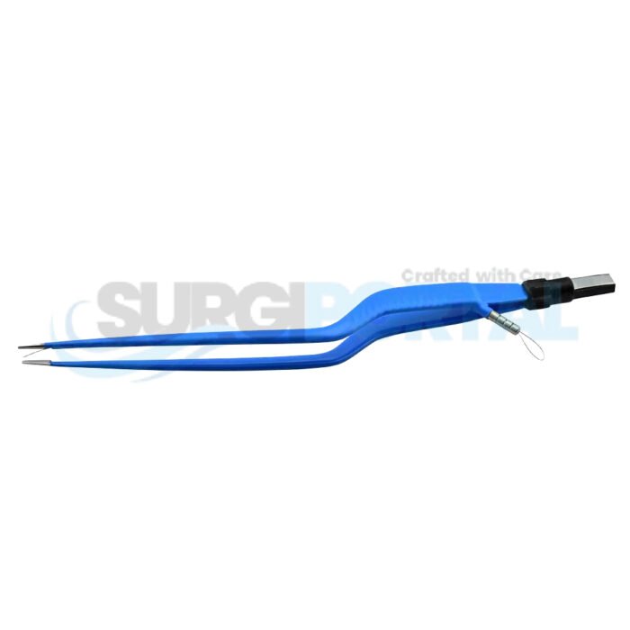 European Irrigation Bipolar Forceps Bayonet - Image 1