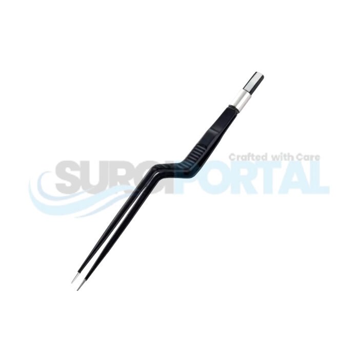 European Non Stick Bipolar Forceps Bayonet - Image 1