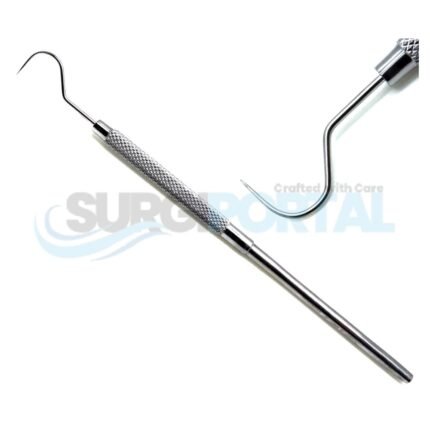Explorer 23 Shepherds Hook Probe Dental Diagnostic Pro Steel Instrument