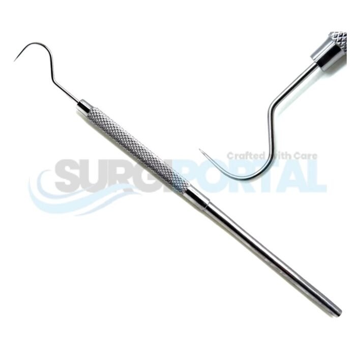 Explorer 23 Shepherds Hook Probe Dental Diagnostic Pro Steel Instrument - Image 1