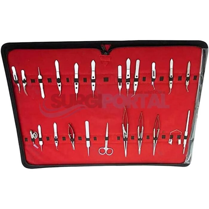Eye Micro Minor Surgery Ophthalmic Delicate Instruments Student 40 Pcs Set Kit - Image 1