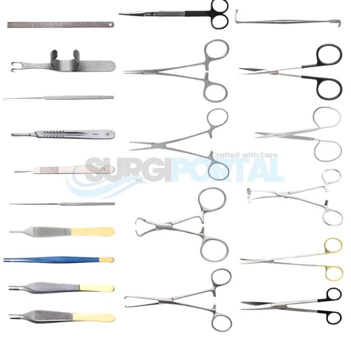 Face Lift Instruments Set of 21Pcs Face Surgery Instruments German Quality - Image 1