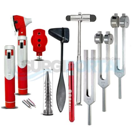 Fiber Optic Otoscope & Ophthalmoscope Diagnostic Set