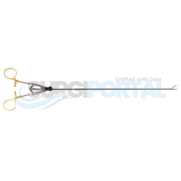 Flushable TC Needle Holder – Curved Left - Image 1