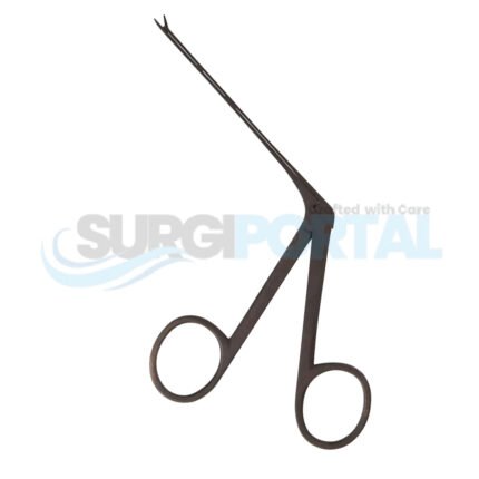 Fuller Forceps – Straight, Black Tip to Shoulder, Length 80mm