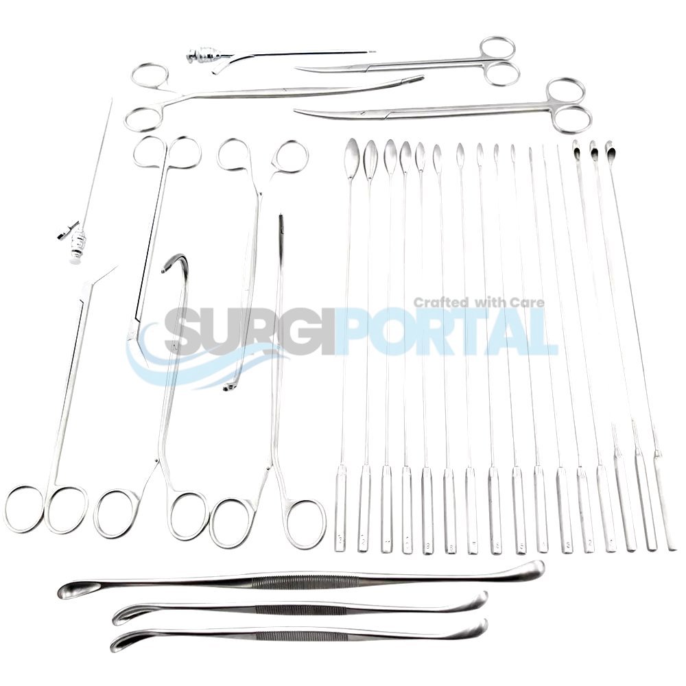 resized_processed_General Surgery Cholecystectomy Surgical Instrument Set Of 25 Pieces General Surgery Cholecystectomy Surgical Instrument Set – 25 Pieces - Image 1