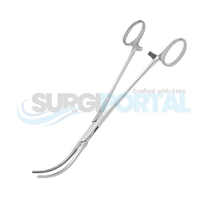 Glover Clamp Curved 210mm Effective Jaw Cardiovascular Clamp - Image 1