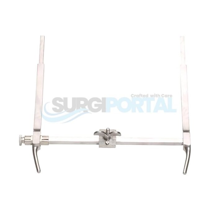 Goligher Abdominal Self Retaining Retractor Complete Set With 2 Centre Blades & Lateral Blades - Image 1