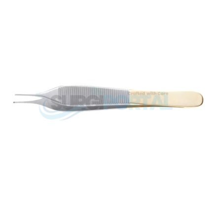 Gorney Adson Forceps Diamond Dust Jaw Micro 1X2 Teeth Straight 12cm General Surgery Instruments