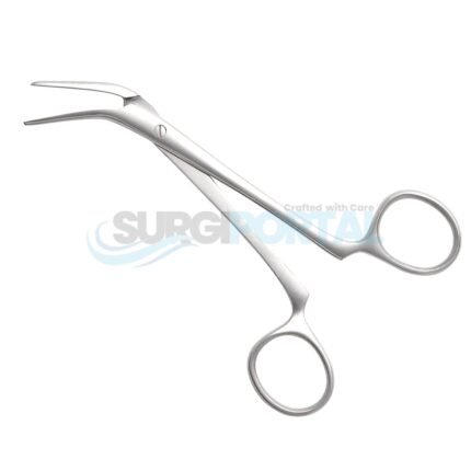 Guys Suture Holding Forceps Angled On Flat Blades
