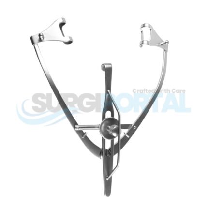 Guyton Park Eye Speculum – Vertical Posts, Fenestrated Blades