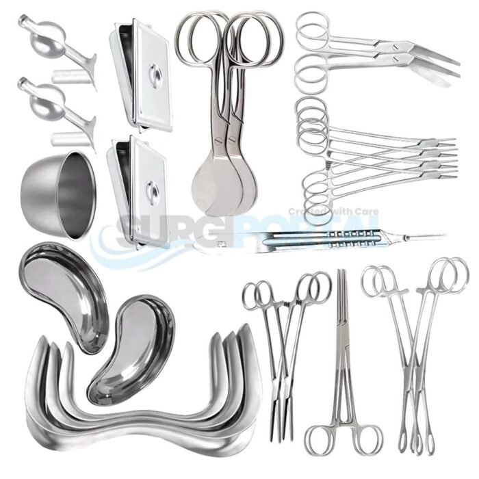 Gynecology Physiology Dissecting Basic Surgery Set - Image 1