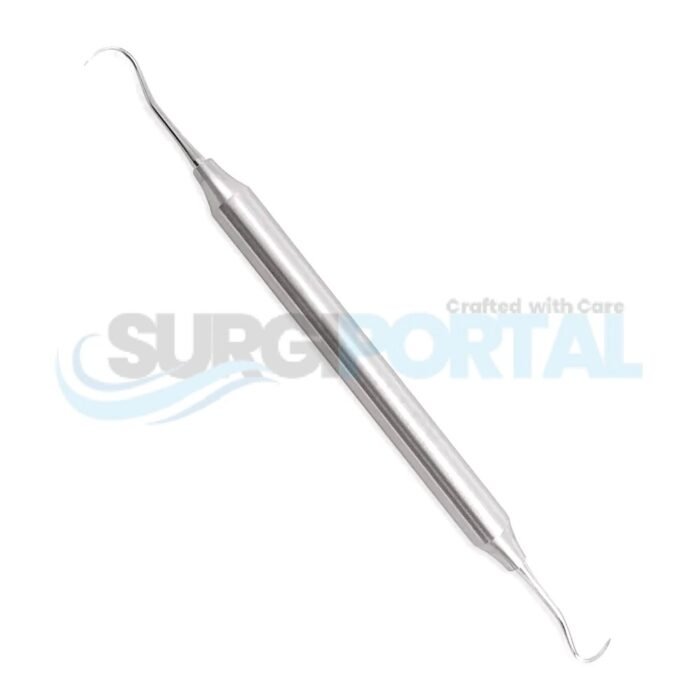 H6/H7 Scaler Wide Handle Double Ended Super Thin Contra Angle Italian Stainless Steel 10mm Hollow Handle - Image 1