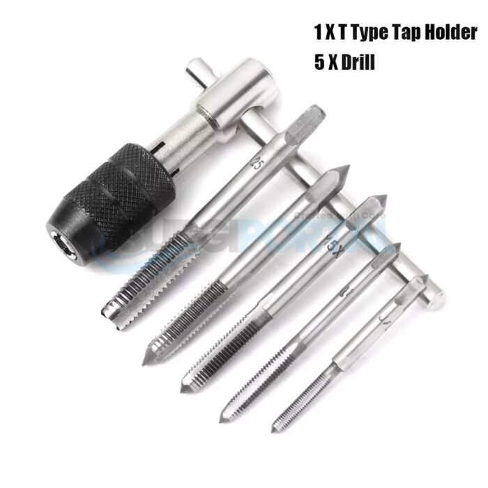 Hand Drill & T Handle with Key 6 Pcs Orthopedic Instruments - Image 1