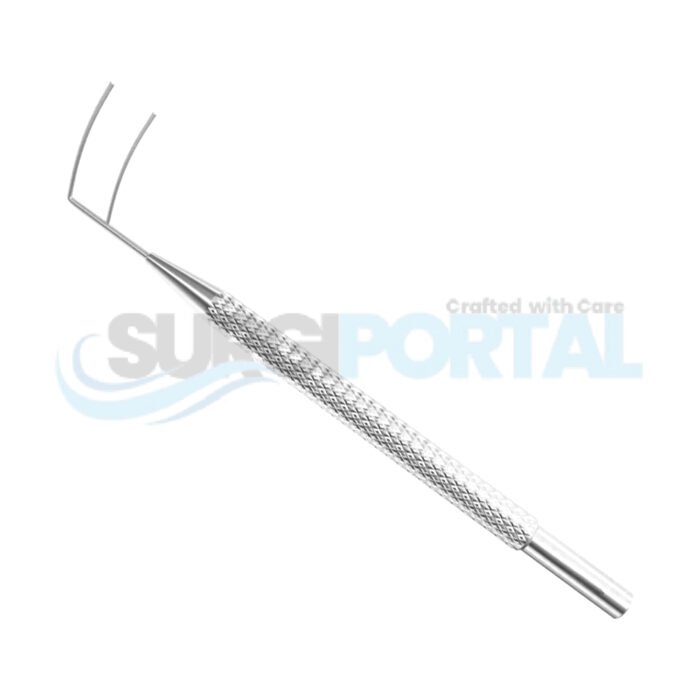 Harms Trabeculotome Right/Left Round Knurled Handle - Image 1