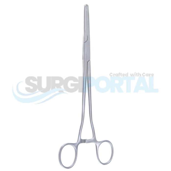 8 1/4″ Heaney Hysterectomy Forceps – Single Heavy - Image 1