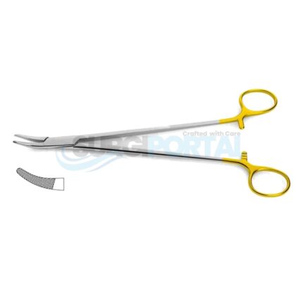 Heaney Needle Holder Tungsten Carbide Curved 10 General Surgery Instruments