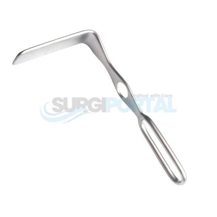 Hernia Retractor Ring Handle Single End 190mm General Surgery Hand Held Retractor