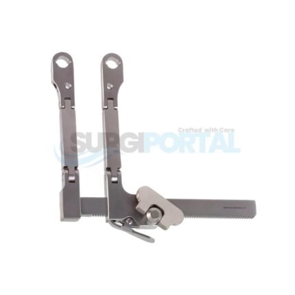 Retractor Frame – Transv. Top Loading Dbl Hinged 200mm