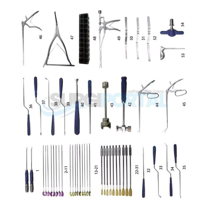 Instrument Set For Internal Spinal Fixation System - Image 1