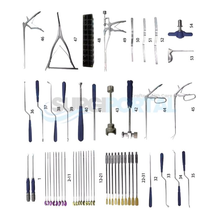 Instrument Set For Internal Spinal Fixation System - Image 1