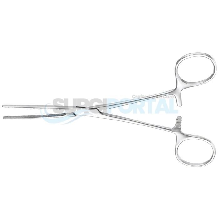 Intestinal Clamp Soft Elastic Blades Straight 20cm General Surgery Instruments - Image 1