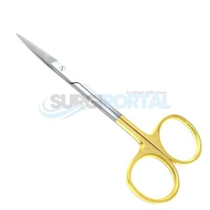 Iris Scissors Straight 10cmtungsten Carbide Surgical Instrument