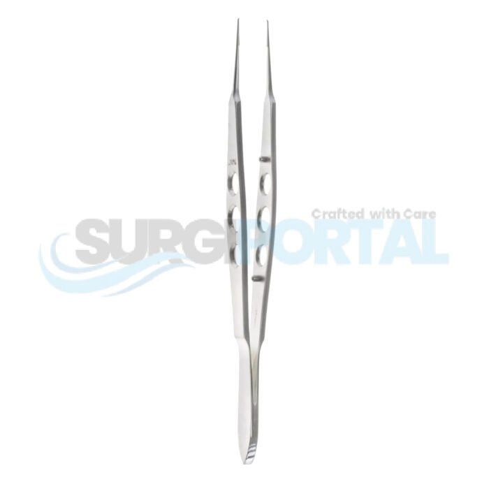 Jaffe-Castro Suture Forceps – 1×2 Teeth, 0.3mm Teeth - Image 1