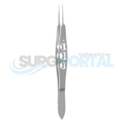 Jaffe-Castro Suture Forceps – 1×2 Teeth, 0.5mm Teeth