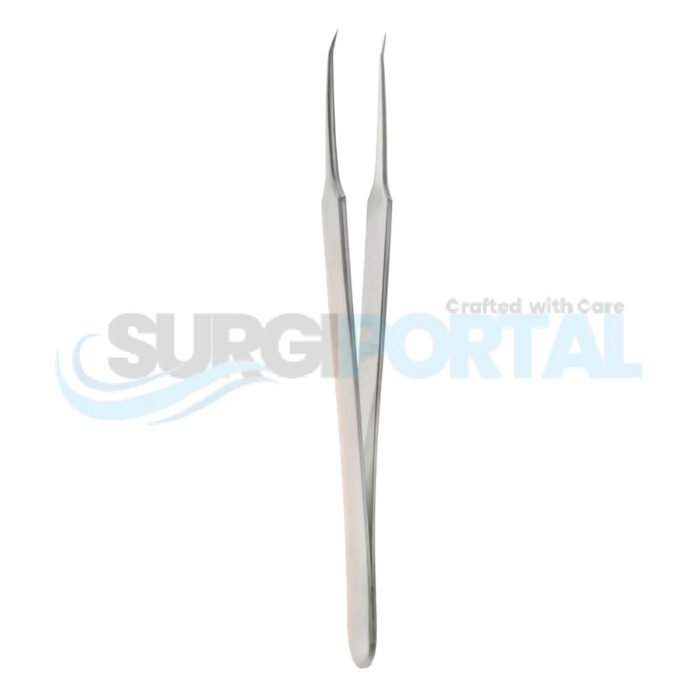 Jewelers Forceps – #5 with Delicate Angled Tips - Image 1