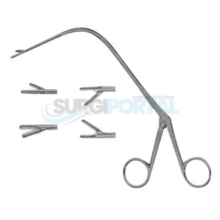 Jurasz Laryngeal Forceps 19cm 4Pcs Set (Up,Down,Left,Right) Surgical Instrument