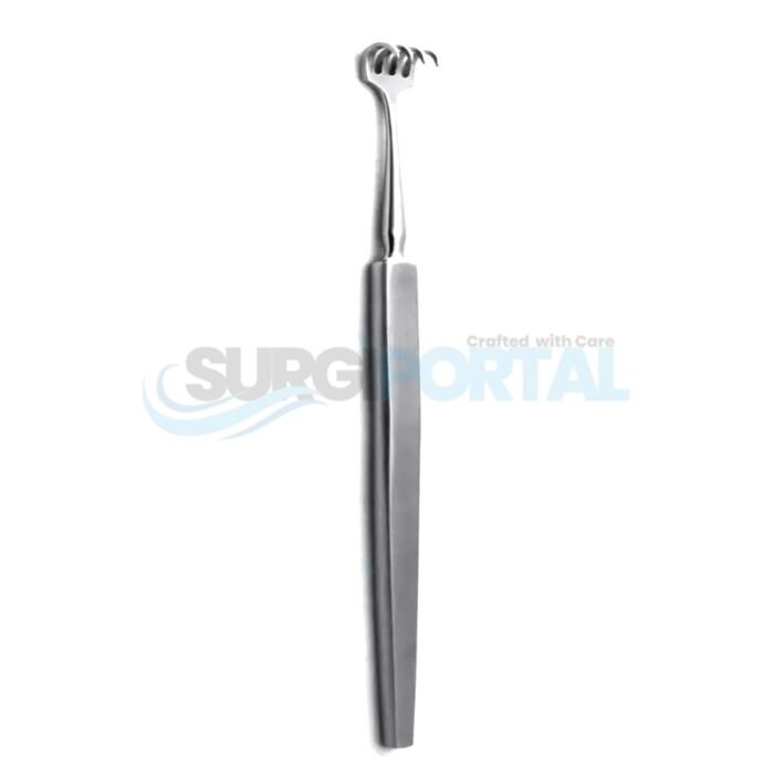 Knapp Lacrimal Retractor Hook Tracheal Hook Retractor Rollet Sharp Hook Retractor - Image 1
