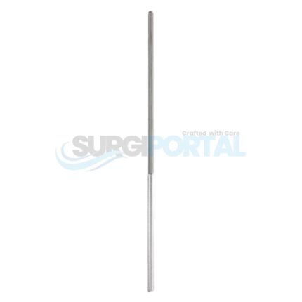 Knife Handle – Round, Knurled, 10 cm